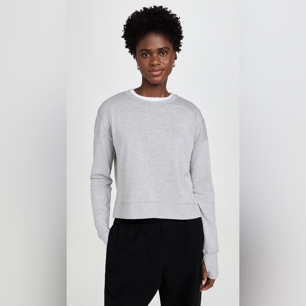 SWEATY BETTY Gray Pullover M